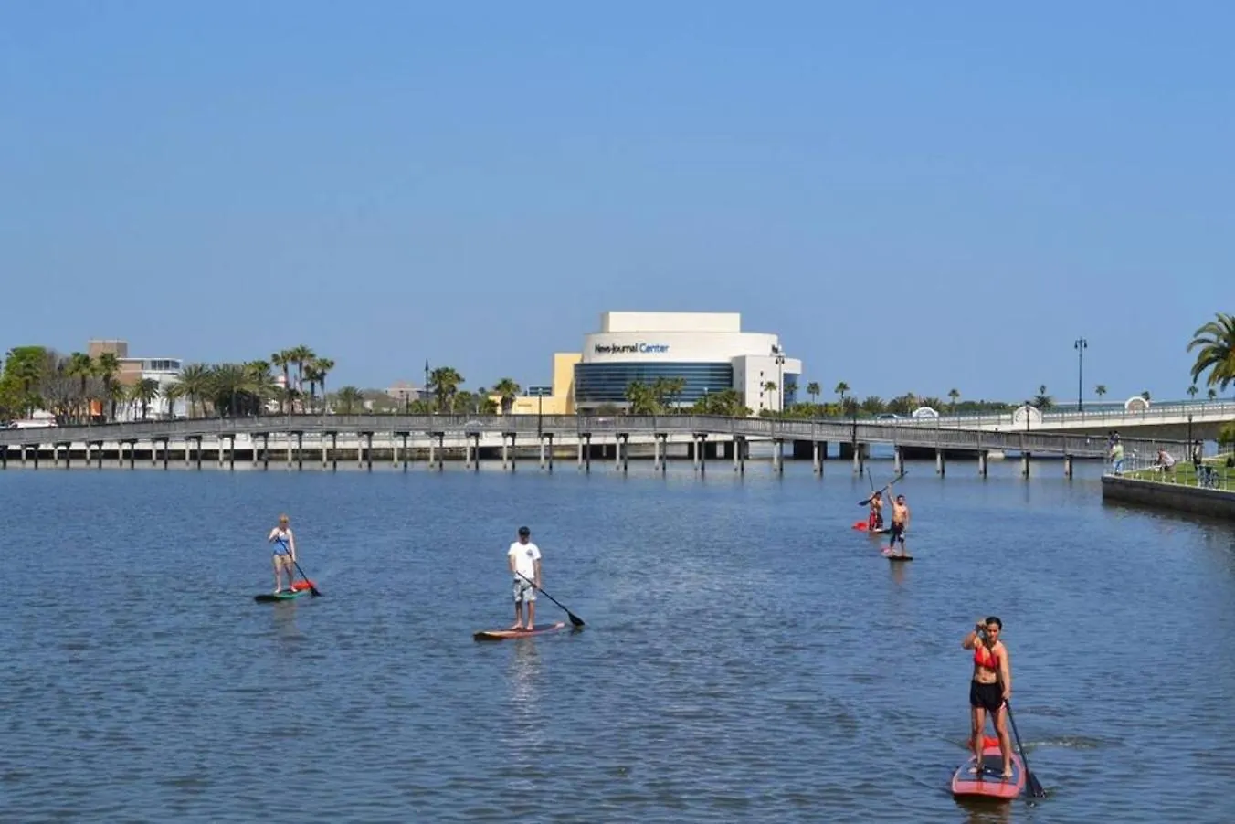 Feriehus Walk 2 Beach & Ocean Center 60' Driveway Daytona Beach USA